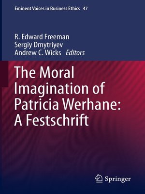 cover image of The Moral Imagination of Patricia Werhane